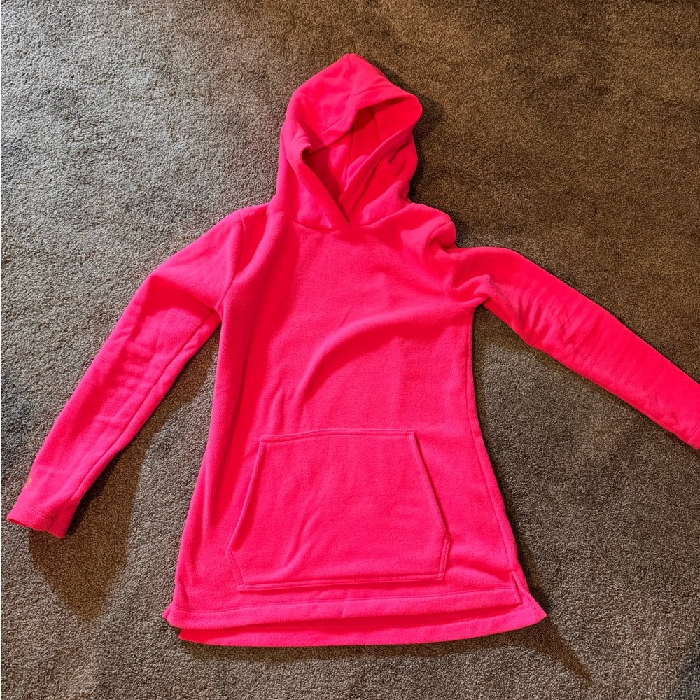 Dudley Stephens Size Small Neon Pink Hoodie